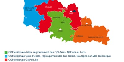 Bản đồ của pháp Lin khu vực