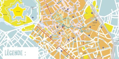 Bản đồ của Lin thành phố