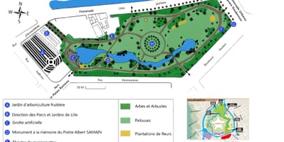 Bản đồ của Lin vườn